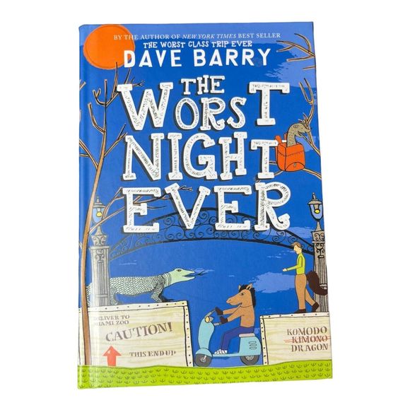 Other | The Worst Night Ever Class Trip Hardcover By Barry Dave Very ...